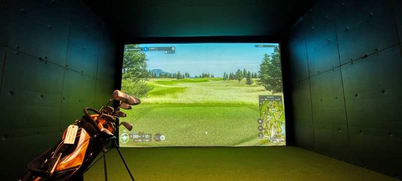 Golf Simulator Room